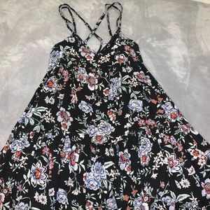 American Eagle Floral Baby Doll Dress